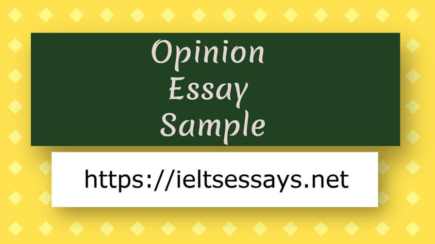 opinion essay sample 26-06-2020