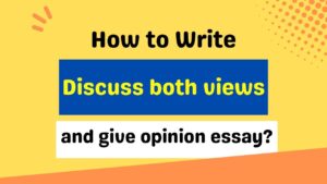 discuss both views essay tips