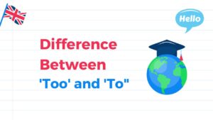 difference between too and to